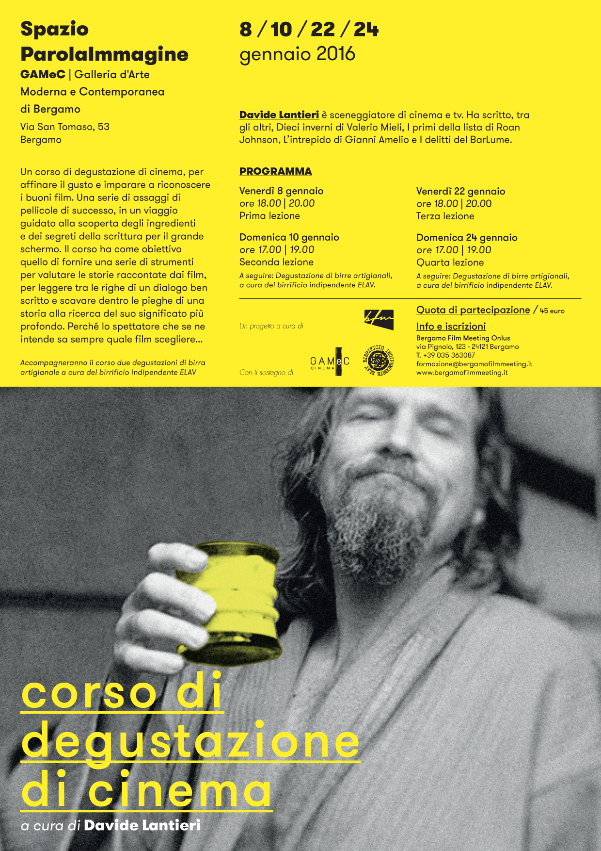 Corso di degustazione di cinema