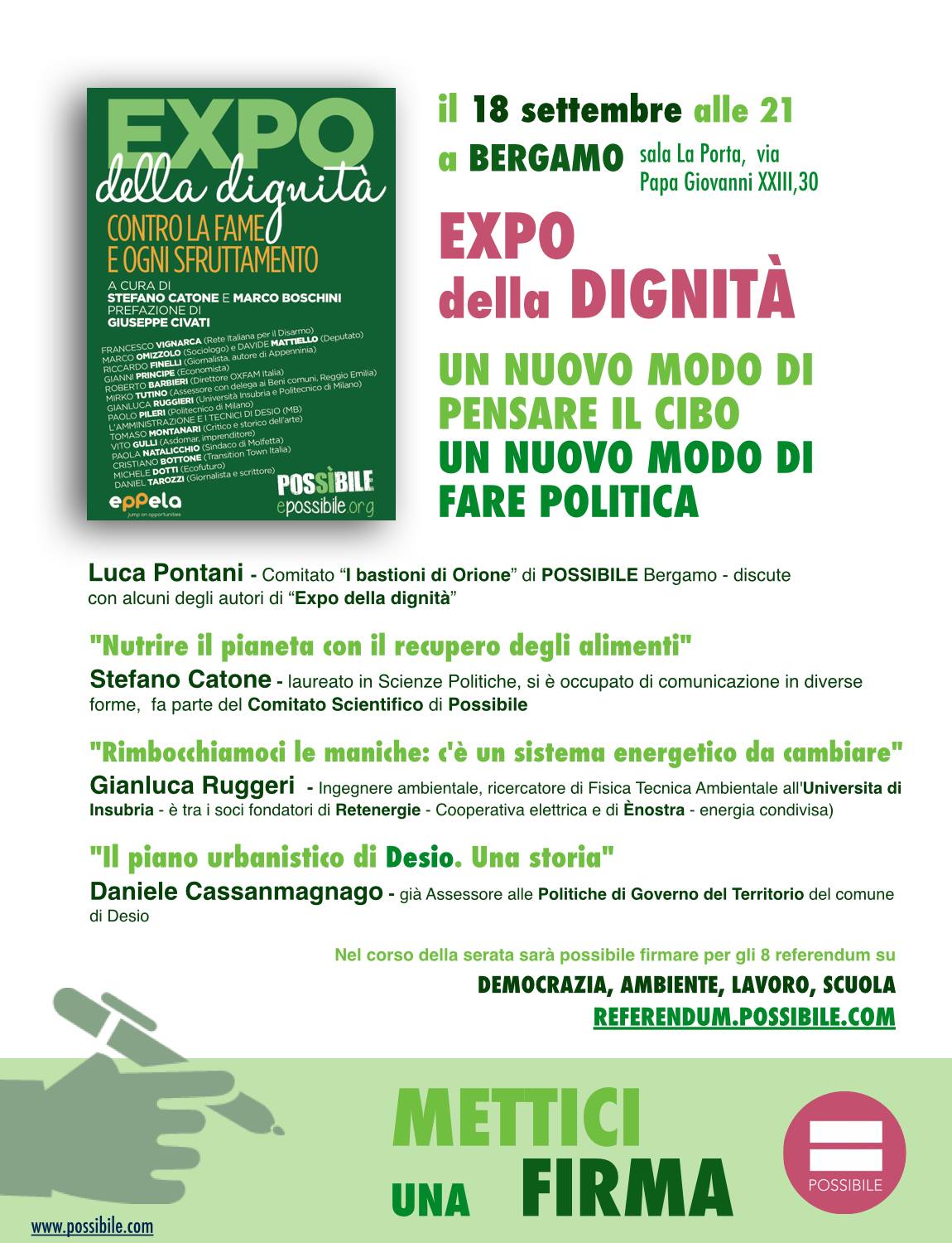 expo della dignità