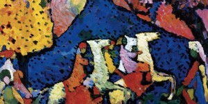 Vasilij Kandinskij, Montagna blu (1908 - 1909)