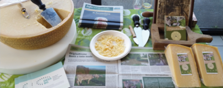 Degustazione Grana padano "OriginalBruna" del "progetto Originalgrana"