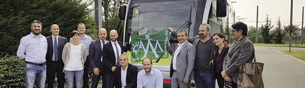 Il Tram delle Valli riceve la bandiera verde della sostenibilità