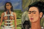 Da sinistra: Frida Kahlo, Autoritratto con scimmia - Columnarota Da sinistra: Frida Kahlo, Autoritratto con scimmia - Columnarota