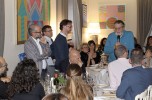 Claudio Bonfanti premiato alla cena di compleanno di infoSOStenibile