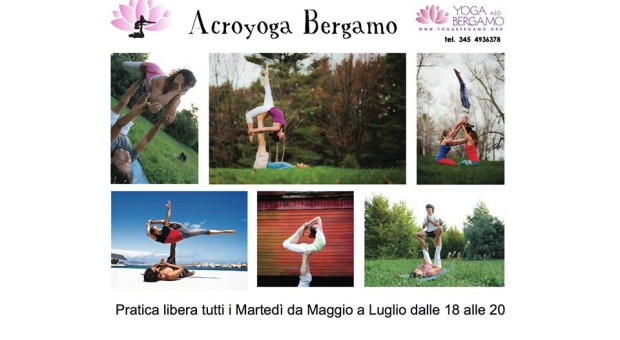 Pratica libera di Acroyoga