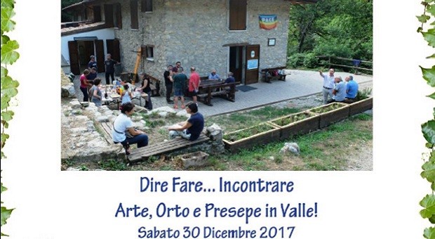 Arte, Orto E Presepe In Valle!