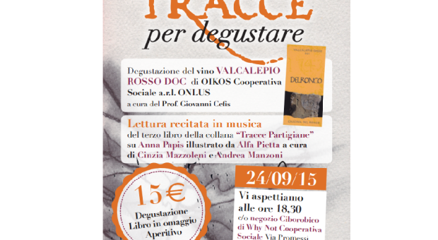 Tracce per degustare (terza serata)