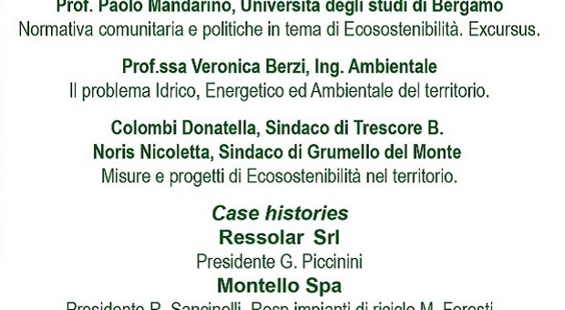 programma del convegno ricarichiamoci