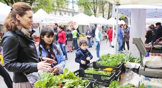 Mercato della Terra di Bergamo: la spesa buona pulita e giusta