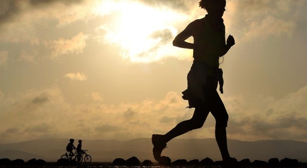 running