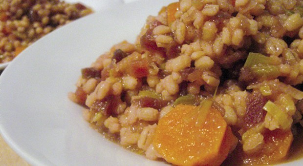 La rapa ricetta - orzotto