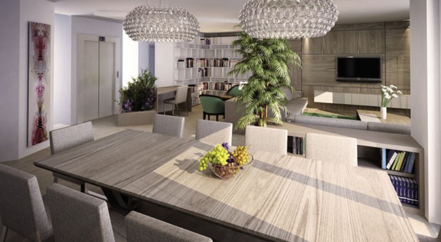 Interno progetto casa Vavassori 2