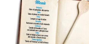Un menù con i fiocchi…