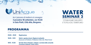 Uniacque: Water Seminar 2. Sviluppo e tutela del territorio