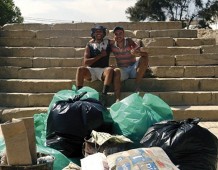 “300 kilomètres” a piedi per pulire le spiagge della Tunisia