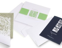 Partecipazioni con Stile per eventi ricamati nella carta