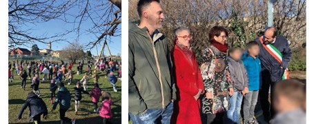 inaugurazione parco Langer - Bonate Sopra