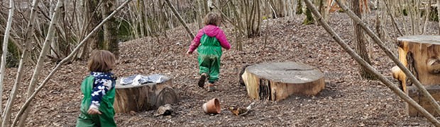 Nella Valle del Lujo di Albino educazione libera in natura