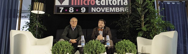 Luca Mercalli intervistato dall’ambientalista Marino Ruzzenenti alla Microeditoria