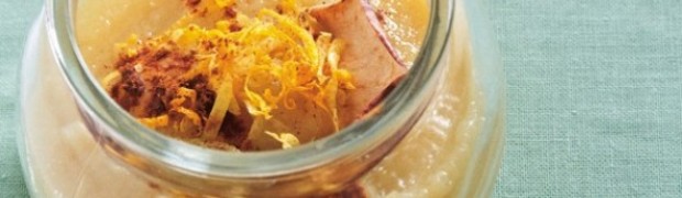 mousse di mela agli agrumi