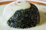 Sformati di cicoria con crema di fave