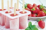 Ghiaccioli fior di fragola allo yogurt