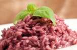 Risotto all'uva fragola