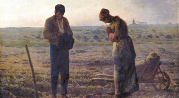 Jean François Millet, L'Angelus, 1859