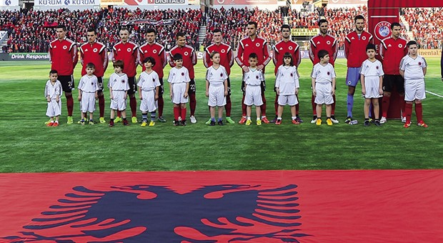 Squadra calcio Albania