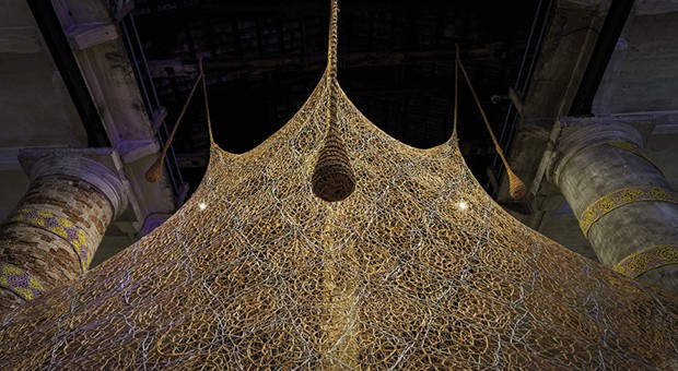 Ernesto Neto - Um Sagrado Lugar (A Sacred Place), 2017 © Photo: Andrea Avezzù