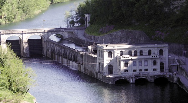 La centrale di Lecco 