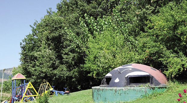 Dove i bunker diventano coccinelle