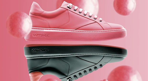 Se le scarpe nascono dalle chewing gum