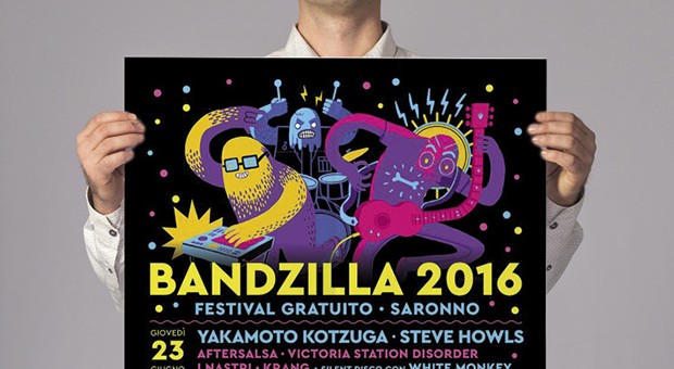 Bandzilla 2016. Saronno te le suona