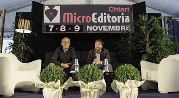 Luca Mercalli intervistato dall’ambientalista Marino Ruzzenenti alla Microeditoria