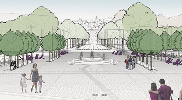 Dopo le critiche Piazzale Marconi si trasforma in green square