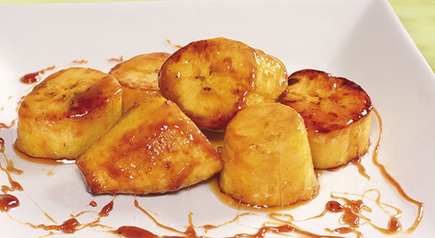 Platano caramellato