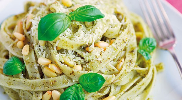 Tagliatelle al basilico